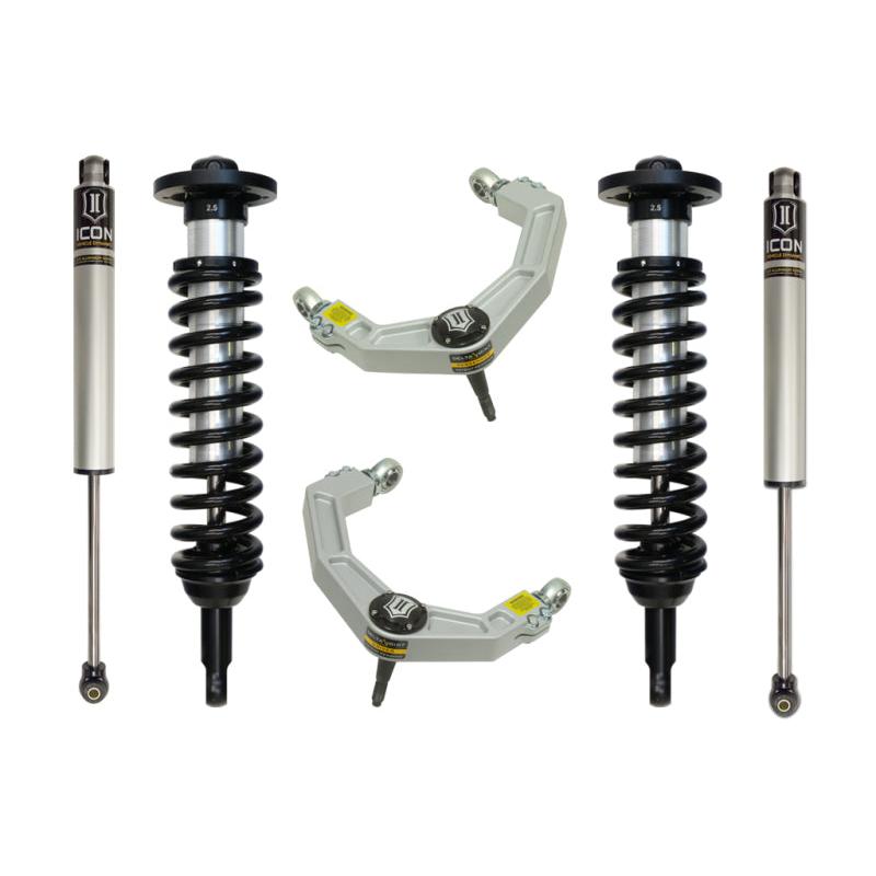 ICON 09-13 Ford F-150 4WD 0-2.63in Stage 2 Suspension System w/Billet Uca - T1 Motorsports