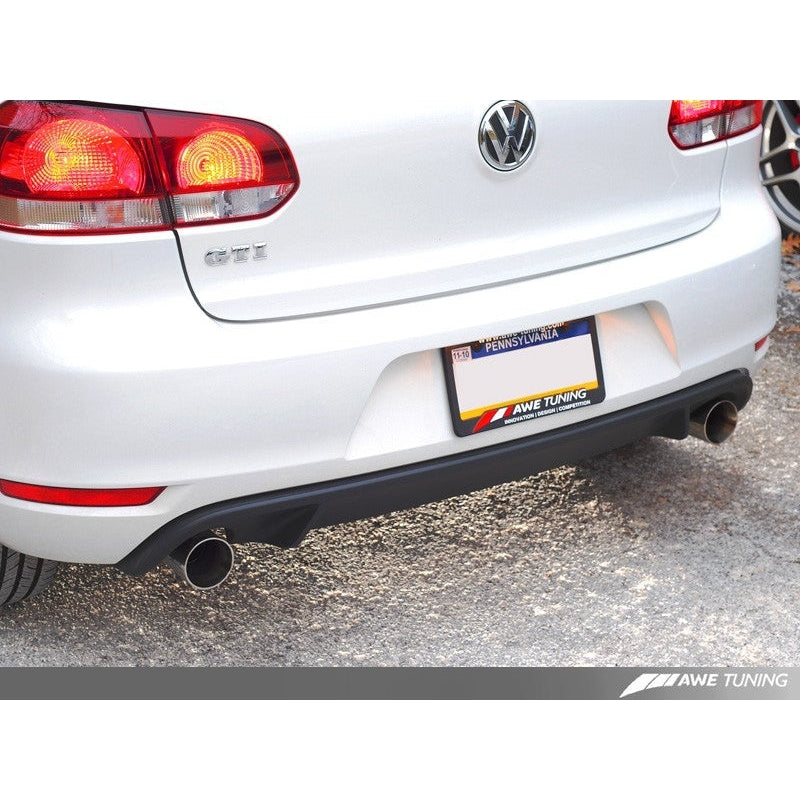 AWE Tuning Mk6 GTI Performance Catback - Chrome Silver Round Tips - T1 Motorsports