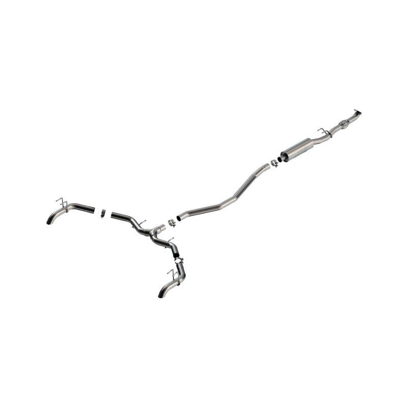 Borla S-Type Cat-Back Exhaust - 2022-2023 Honda Civic EX/Touring 1.5L 4 CYL. AT FWD 4DR
