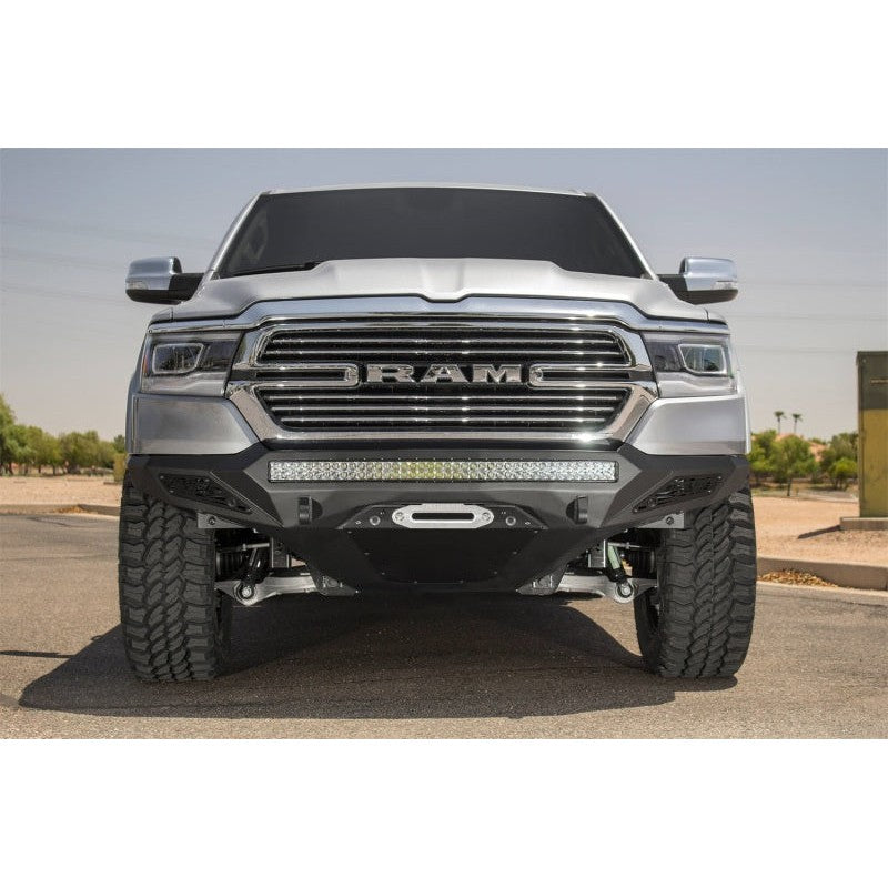 Addictive Desert Designs 19 Ram 1500 Stealth Fighter Front Bumper w/ Winch Mount & Sensor Cut Outs