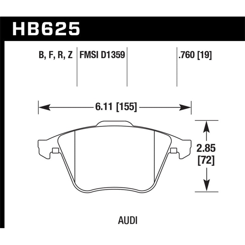 Hawk HPS Street Brake Pads - T1 Motorsports