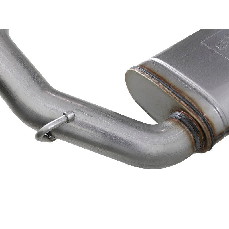 aFe MACH Force-Xp Hi-Tuck 3in 409 SS 18-20 Jeep Wrangler JL 2.0/3.6 Axle-Back Exhaust
