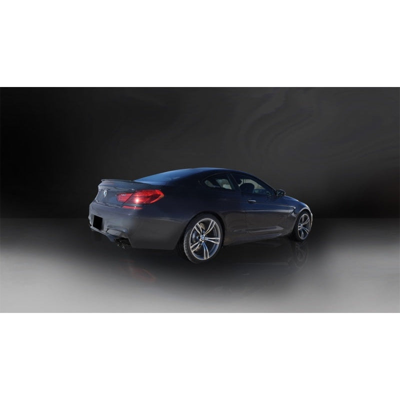 Corsa 12-15 BMW M6 F12 / F13 / F06 Black Sport Axle-Back Exhaust - T1 Motorsports