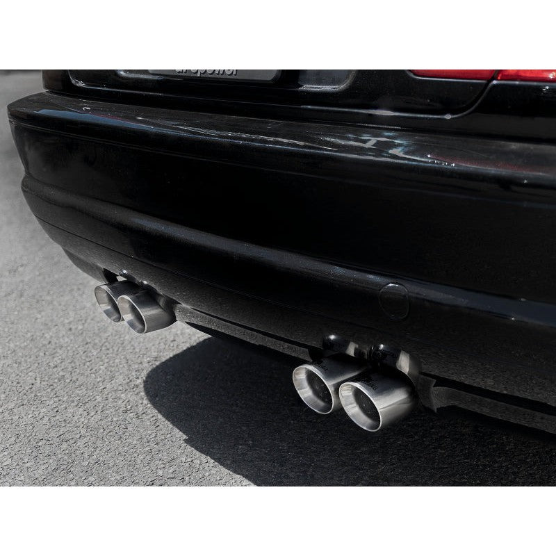 aFe MACH Force-Xp 2.5in 304 SS Cat-Back Exhaust w/ Polished Tips 01-06 BMW M3