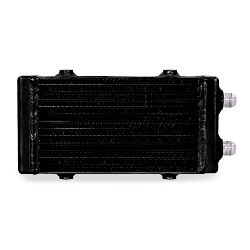 Mishimoto Universal Small Bar and Plate Dual Pass Black Oil Cooler - T1 Motorsports