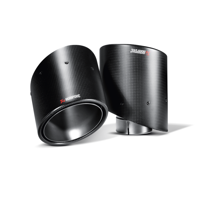 Akrapovic 08-14 Mitsubishi Lancer Evolution Tail Pipe Set (Carbon) - T1 Motorsports