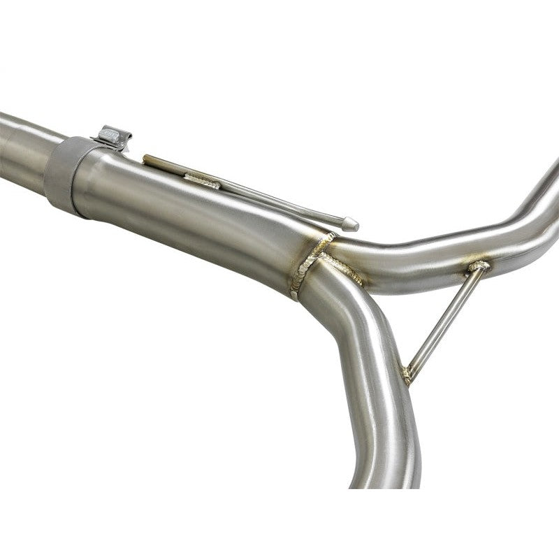 aFe Takeda Exhaust 304SS Dual Cat-Back w/ Black Tips 13-17 Honda Accord LX/EX/EX-L Sedan L4 2.4L