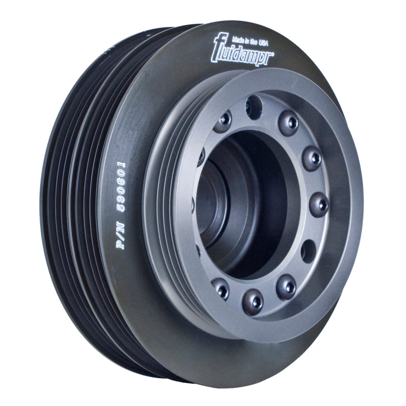 Fluidampr Honda All B Series PS Air / Alt Pulley Steel Internally Balanced Damper - T1 Motorsports
