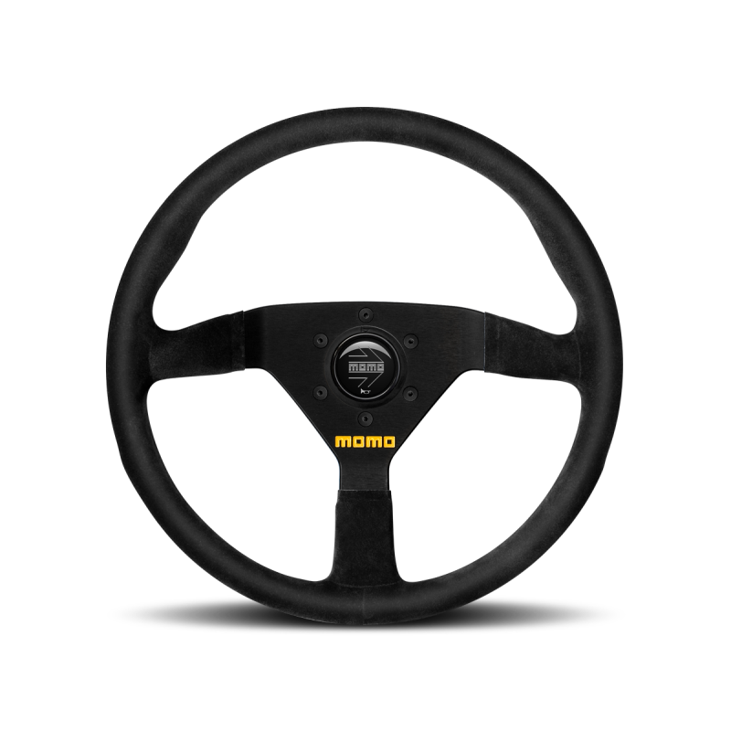 Momo MOD78 Steering Wheel 350 mm -  Black Suede/Black Spokes