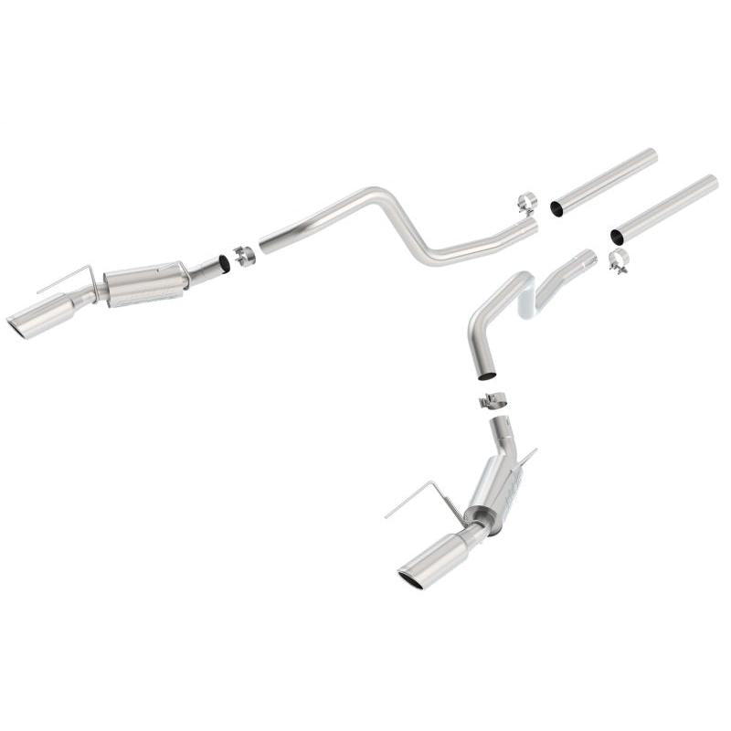 Borla S-Type Cat-Back Exhaust - 2005-2009 Ford Mustang GT