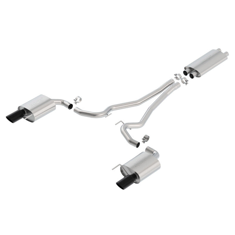 Borla 15-17 Ford Mustang GT 5.0L AT/MT Cat-Back Exhaust - T1 Motorsports