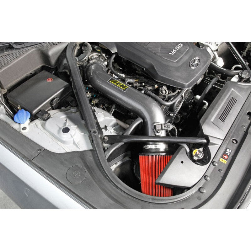 AEM 2015 Hyundai Genesis 3.8L-V6 F/I Silver Cold Air Intake - T1 Motorsports