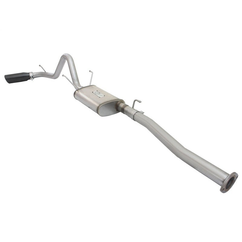 aFe MACH Force XP 2.5in Cat-Back Stainless Steel Exhaust System w/Black Tip Toyota Tacoma 13-14 2.7L