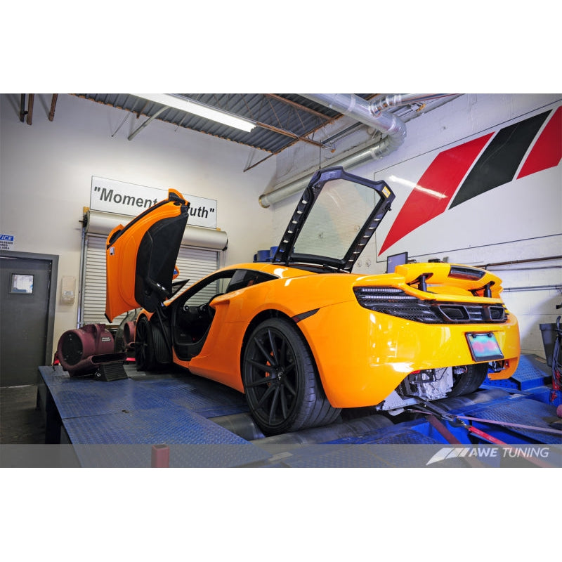AWE Tuning McLaren MP4-12C Performance Exhaust - Machined Tips