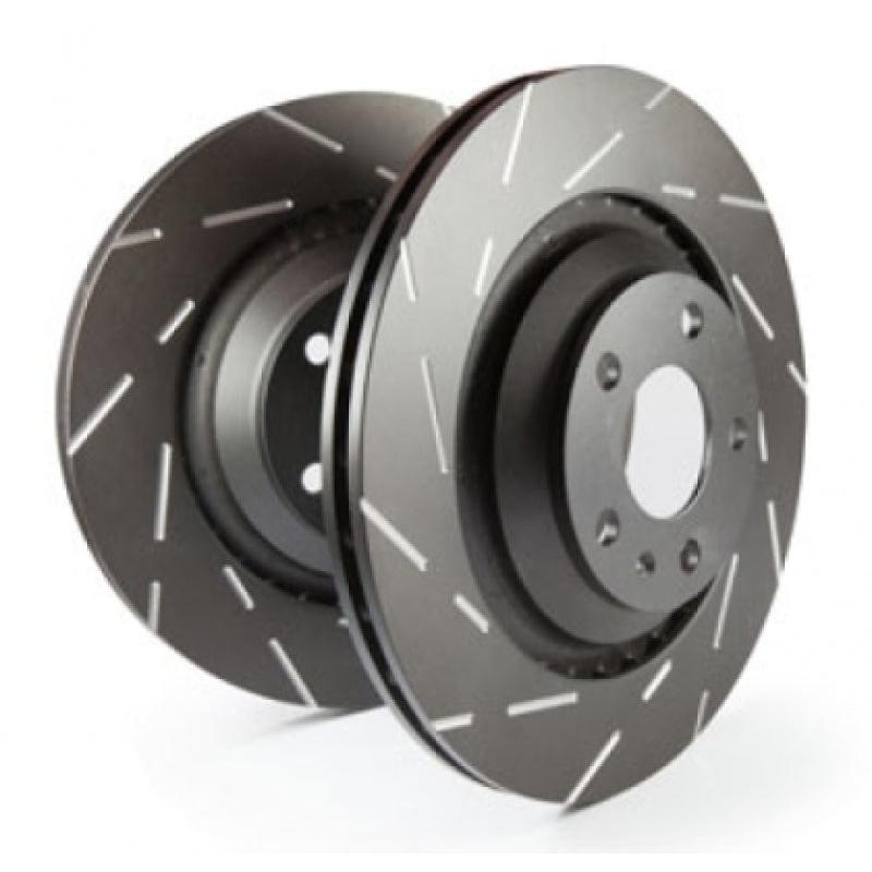 EBC 12-16 Tesla Model S Electric USR Slotted Rear Rotors