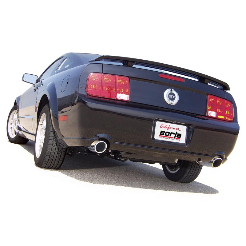 Borla S-Type Axle-Back Exhaust System - 2005-2009 Mustang GT 4.6L V8