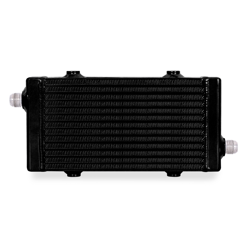 Mishimoto Universal Small Bar and Plate Cross Flow Black Oil Cooler - T1 Motorsports