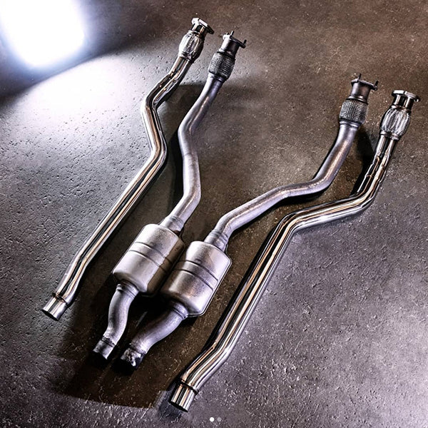 CTS Turbo Audi 3.0T Supercharged V6 Downpipe Set - T1 Motorsports