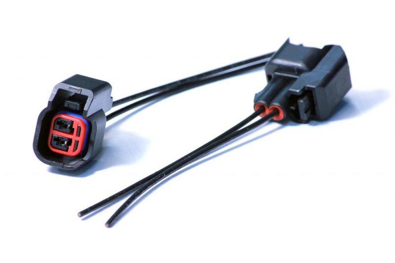 Injector Dynamics Universal Fuel USCAR Injector Female Connector Kit - Pigtail - T1 Motorsports