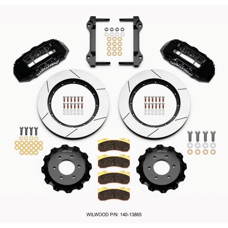 Wilwood TX6R Front Kit 15.50in Black 2010-Up Ford F150 (6 lug) - T1 Motorsports
