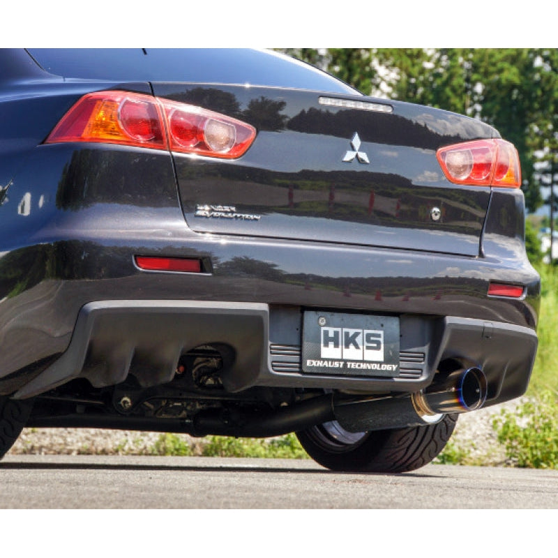 HKS Hi-Power Exhaust System - Mitsubishi Evolution X