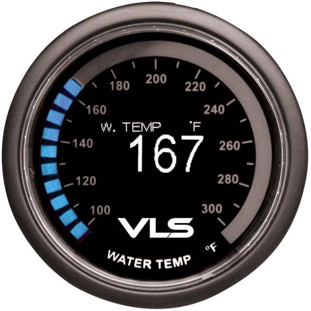 REVEL VLS Water Temp 52mm Gauge - T1 Motorsports