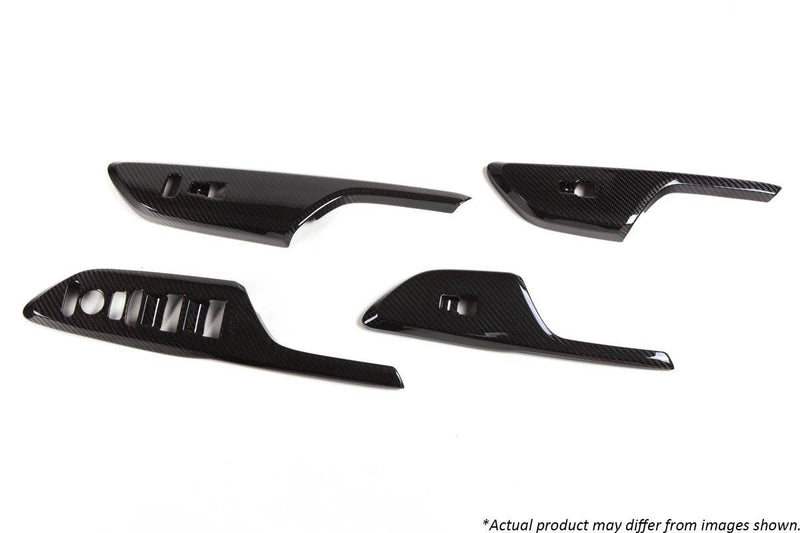 Revel GT Dry Carbon Window Switch Panel Set for 16-18 Honda Civic except Coupe model - T1 Motorsports
