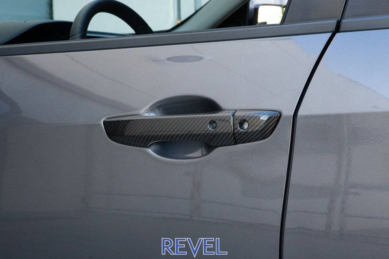 Revel GT Dry Carbon Door Handle Cover Set for 16-18 Honda Civic - T1 Motorsports