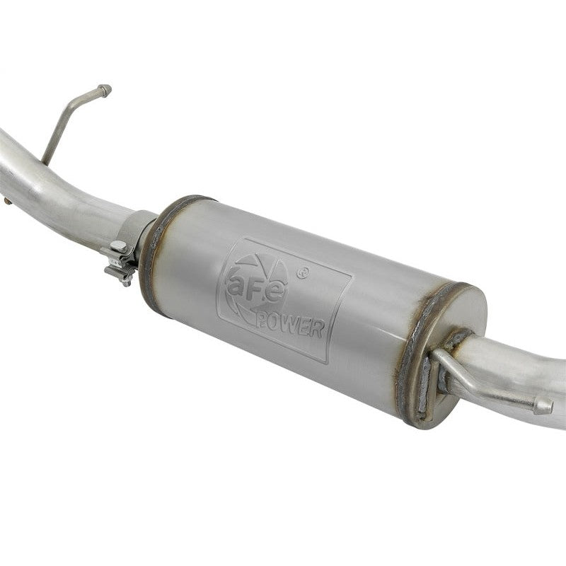 aFe Scorpion 2-1/2in Aluminized Steel Cat-Back Exhaust 07-18 Jeep Wrangler (JK) V6 3.6L/3.8L (2/4dr)
