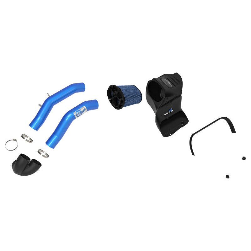 aFe Momentum XP Cold Air Intake System w/ Pro 5R Media Blue 15-19 Ford F-150 V8-5.0L