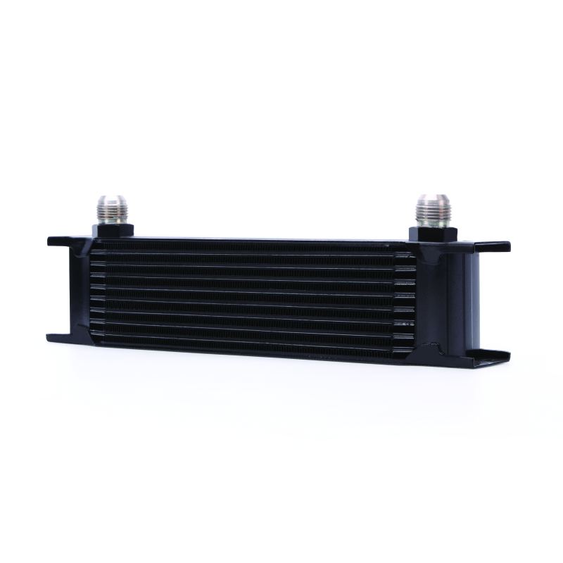 Mishimoto Universal 10 Row Oil Cooler - Black - T1 Motorsports