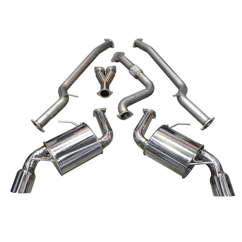 Injen 16-20 Chevy Camaro 2.0L 4 Cyl Full 3in Cat-Back Stainless Steel Exhaust w/SS Flanges & Y Pipe - T1 Motorsports
