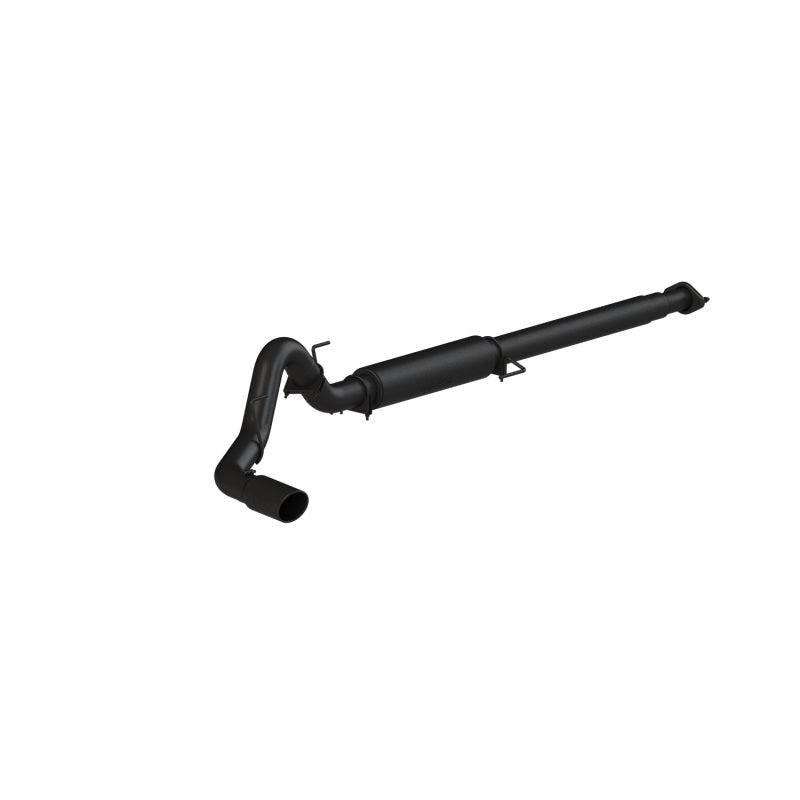 MBRP 2015 Ford F-150 2.7L / 3.5L EcoBoost 4in Cat Back Single Side Black Exhaust System - T1 Motorsports