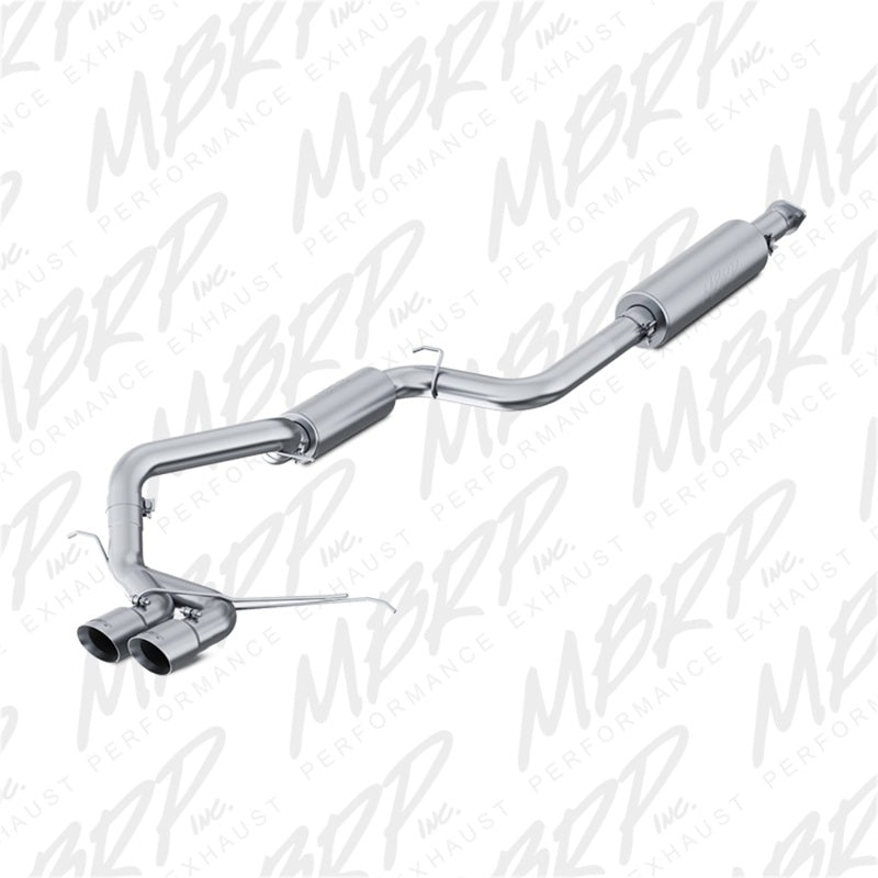 MBRP 13-14 Ford Focus ST 2.0L EcoBoost Dual Center Outlet AL 3in Cat Back - T1 Motorsports
