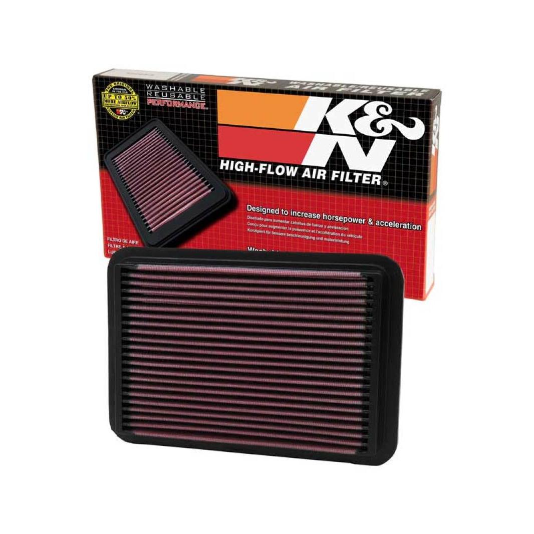 K&N 89-95 Toyota PickUp 2.4L / 95-04 Tacoma 2.4/2.7L Drop In Air Filter