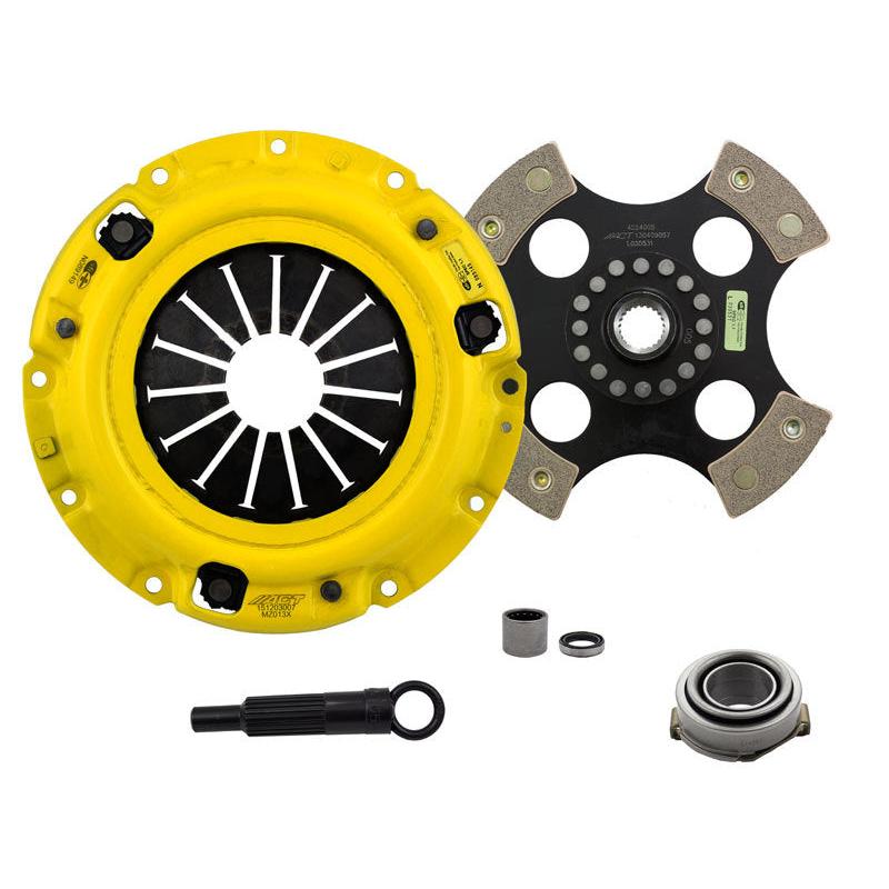 ACT 1987 Mazda RX-7 XT/Race Rigid 4 Pad Clutch Kit - T1 Motorsports