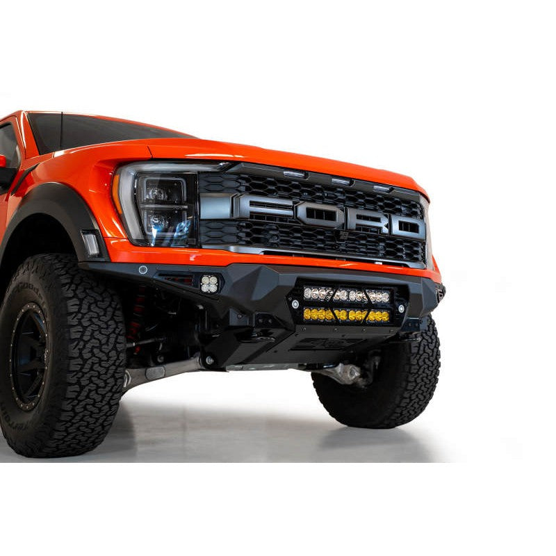 Addictive Desert Designs 2021+ Ford Raptor Bomber Front Bumper w/ Dual 20IN LED Mounts