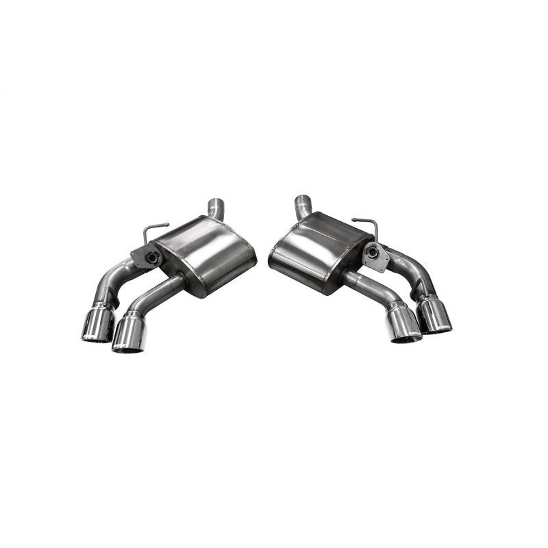 Corsa 16-20 Chevrolet Camaro SS/ZL1 6.2L V8 Polished Xtreme Axle-Back Exhaust (w/ Factory NPP Valve) - T1 Motorsports