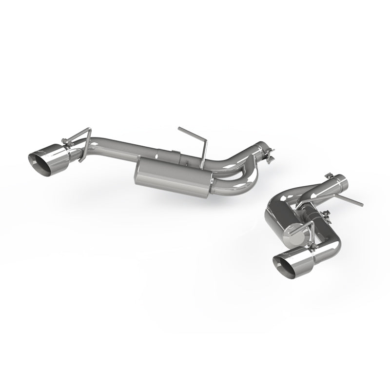 MBRP 16-19 Chevrolet Camaro 2.5in Aluminum Non NPP Axle Back Exhaust System - 4in Dual Wall Tips - T1 Motorsports