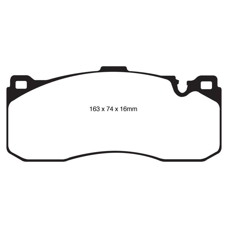 EBC Redstuff Brake Pads -  08-10 BMW 135 3.0 Twin Turbo - Front Brake Pads