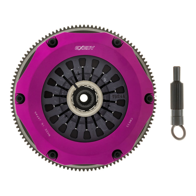 Exedy 96-06 Mitsubishi Evo 4-9 4G63T 2.0L Twin-Organic Clutch Kit - T1 Motorsports