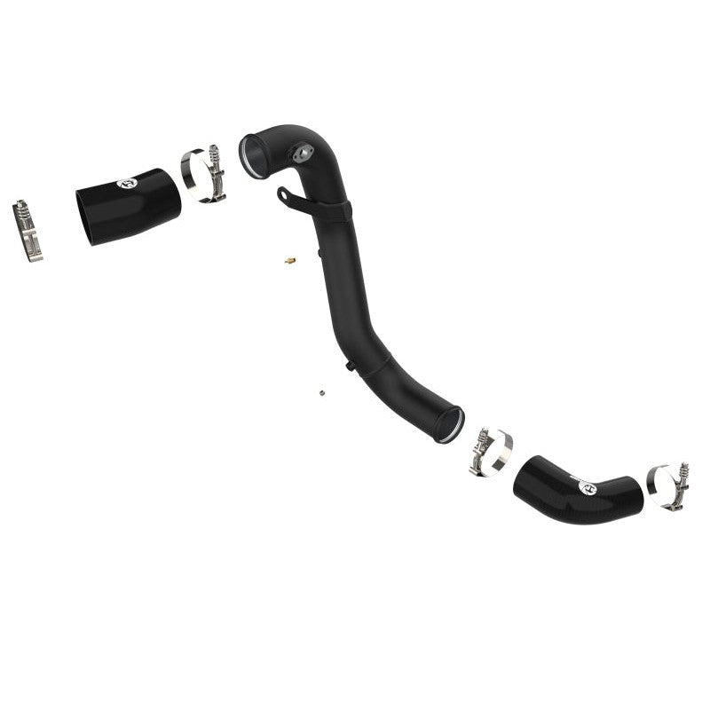 aFe Kia Stinger 18-22 V6-3.3L (tt) BladeRunner Cold Charge Pipe- Black