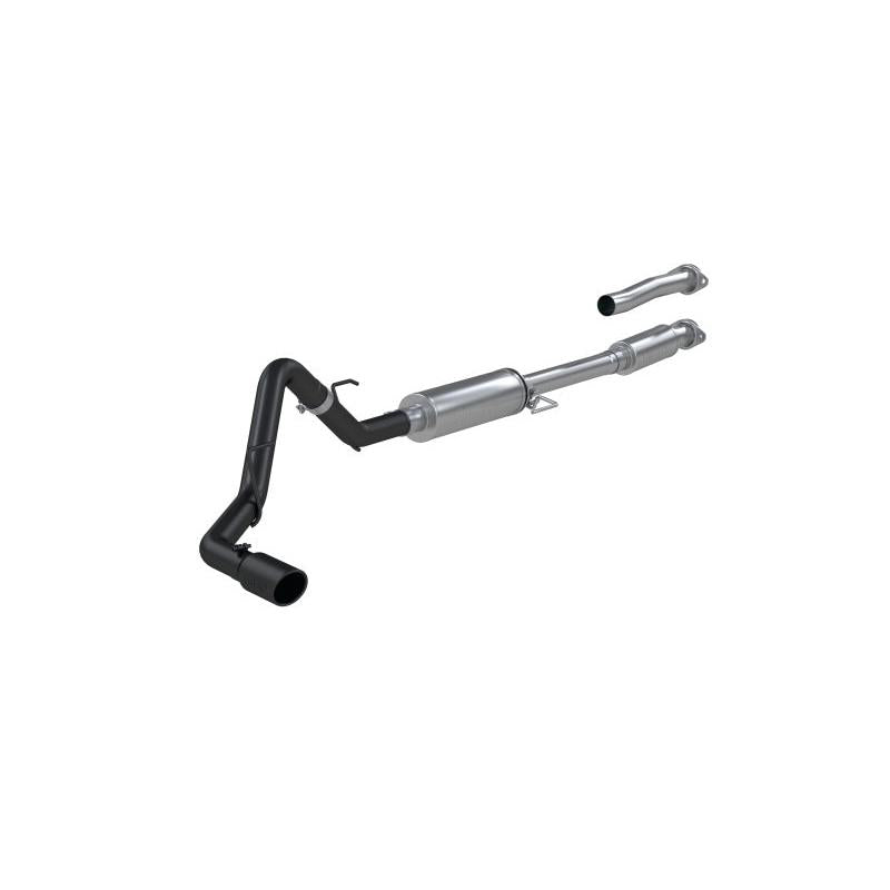 MBRP 2021+ Ford F-150 2.7L/ 3.5L Ecoboost 5.0L Single Side 3in Black Coated Catback Exhaust - T1 Motorsports