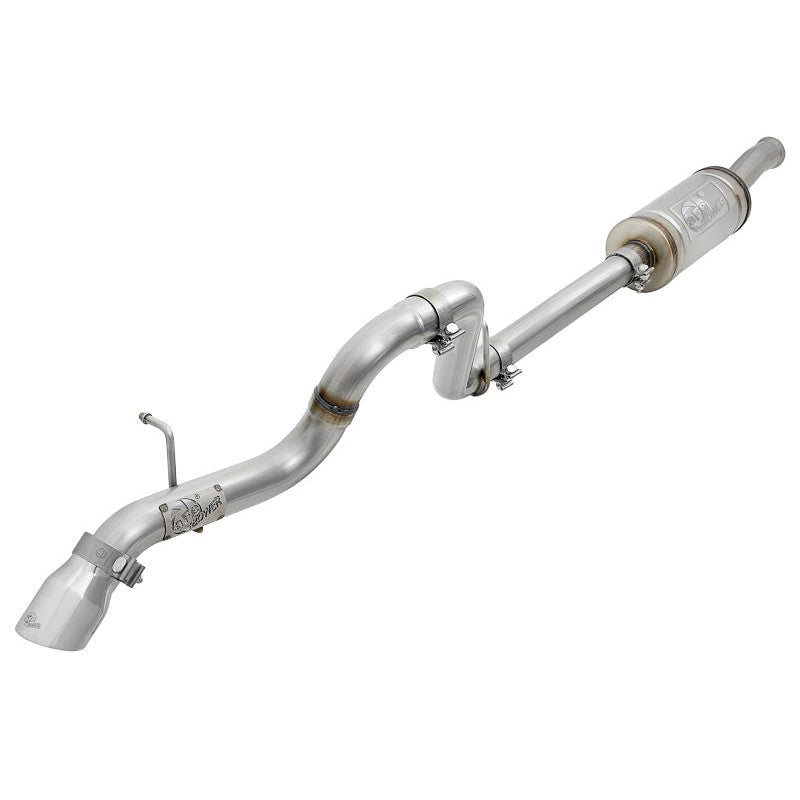 aFe MACH Force-Xp 2.5in 409SS Axle-Back Hi-Tuck Exh Sys w/ Pol Tip 18-20 Jeep Wrangler (JL) V6 3.6L