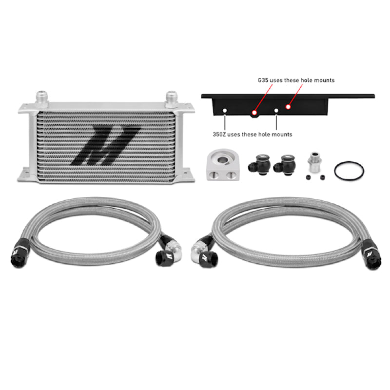Mishimoto 03-09 Nissan 350Z / 03-07 Infiniti G35 (Coupe Only) Oil Cooler Kit - T1 Motorsports