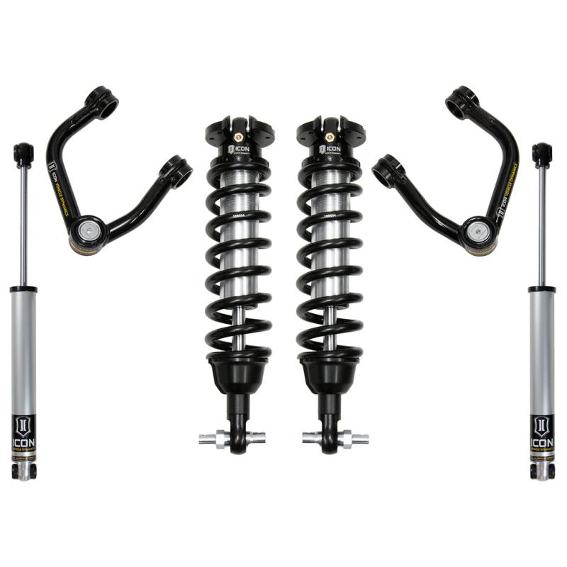 ICON 2019+ Ford Ranger 0-3.5in Stage 2 Suspension System w/Tubular Uca - T1 Motorsports