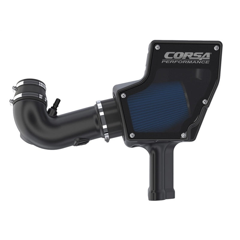 Corsa Closed Box Oiled Air Filter Air Intake (Plastic Duct) - 2018-2023 Ford Mustang GT 5.0L V8