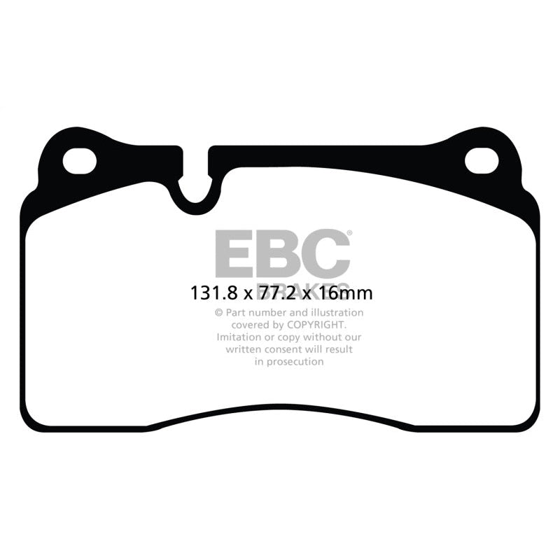 EBC Redstuff Brake Pads -  Brakes Redstuff Ceramic Brake Pads