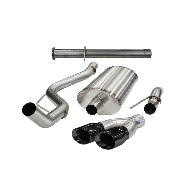 Corsa Xtreme Cat-Back Exhaust w/ Black Tips - 2011-2014 Ford F-150 Raptor 6.2L V8 (144" Wheelbase)