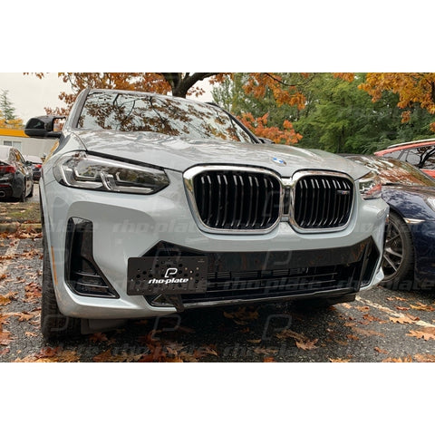 Rho-Plate V2 License Pate Relocator - BMW X3 M40i - 2018-2022